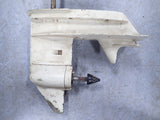 1982 Chrysler Outboard 75 HP Lower Unit Gear Case - Needs Skeg Repair