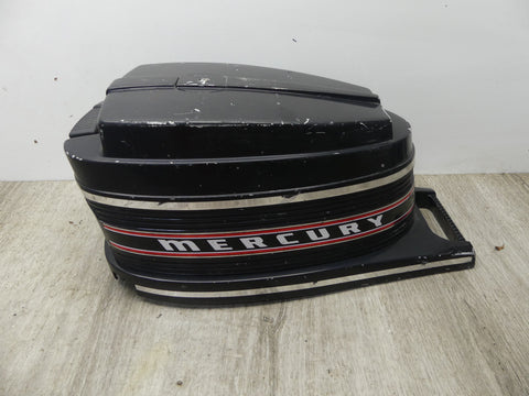 1970 Mercury Outboard 4 HP Hood Cover Cowl & Recoil Starter 7668A2