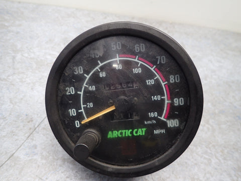 Arctic Cat Snowmobile 0620-239 Speedometer Gauge (Trip Meter Reset Broken)